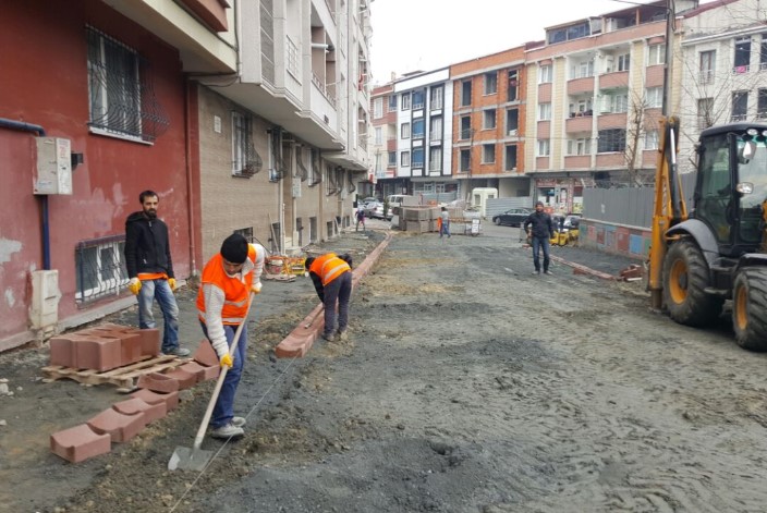 Esenyurt İlçesi 2. Bölgedeki Parke Yol Yapım İşi